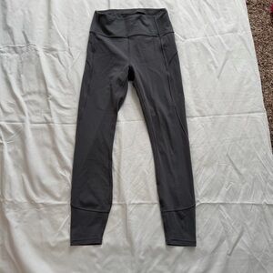 Lululemon Fast & Free 7/8 Tight in Dark Carbon